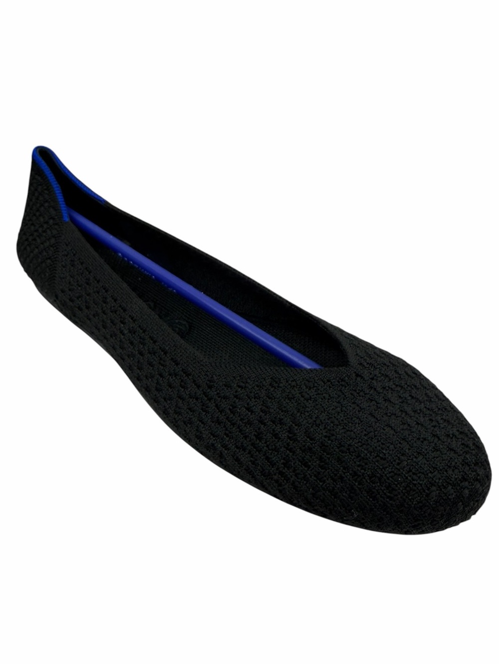 *NEW* Rothys Rounded Toe Flat in Black Honeycomb sz 11.5